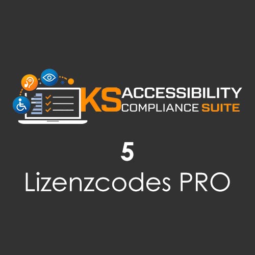 Krauss.Solutions Accessibility Compliance Suite PRO - 5 Lizenzen